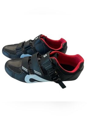 Peloton Cycling Shoes PL-SH-B-42 Black Red EUR 42 / US Women 11 / US Men 9